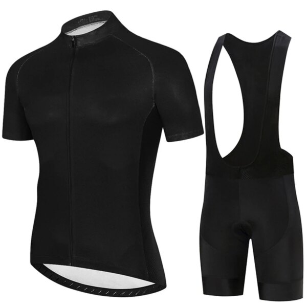 2024 equipo deportivo blanco ropa de entrenamiento Ciclismo transpirable hombres manga corta Mallot Ciclismo Hombre Verano Ciclismo Jersey conjuntos