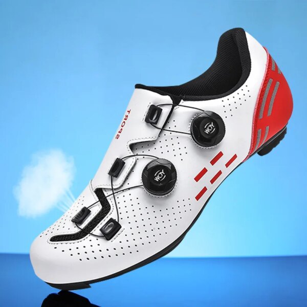 2024 nuevos zapatos de ciclismo desbloqueados planos primavera y otoño zapatos de bloqueo de bicicleta de carretera para hombres y mujeres zapatos eléctricos de bicicleta de montaña