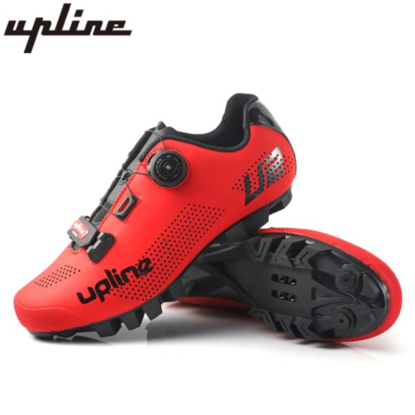 Zapatos de ciclismo de montaña para hombre y mujer, zapatillas profesionales con autosujeción, transpirables, novedad de 2024