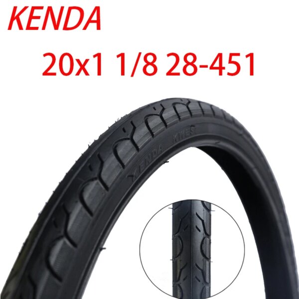 Neumático de bicicleta 20x1 1/8 28-451, 20 pulgadas, 20x1 3/8 37-451, neumáticos de bicicleta BMX para niños, neumáticos de bicicleta de montaña MTB, tubo interior para ciclismo