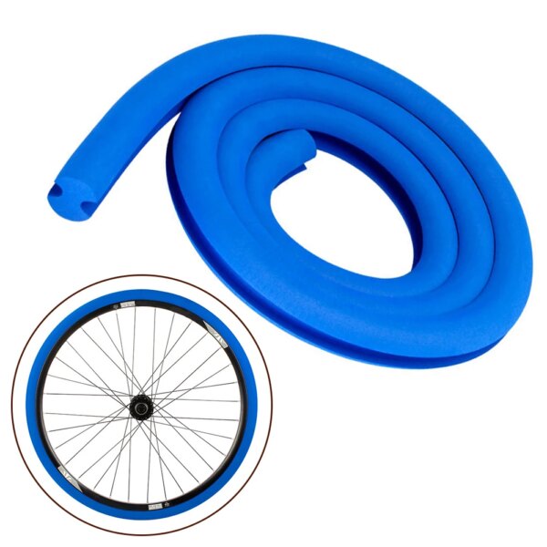 Neumático sin cámara para bicicleta de montaña, 221x3,5x3,2 cm, revestimiento para neumático de bicicleta de montaña y carretera, antipinchazos, accesorios para ciclismo de 1,9-2,25 pulgadas