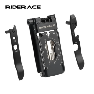 Kit de herramientas de reparación de bicicletas 23 en 1, CR-V plegable multifunción, llave hexagonal de acero para radios, herramienta de reparación de bicicletas, destornillador, cortador de cadena MTB