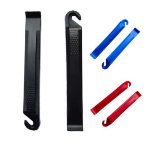 Palanca de plástico para neumáticos de bicicleta, palanca para neumáticos de bicicleta, resistente al desgaste, abridor de reparación de bicicletas, herramienta de interruptor, barra de cuervo, 2 uds.