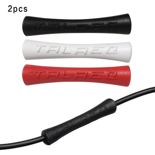 2 uds 3 colores cuadro de bicicleta ultraligero Protector de Cable Guid manga de bicicleta Protector de Cable de silicona para cambio de freno de línea de tubería