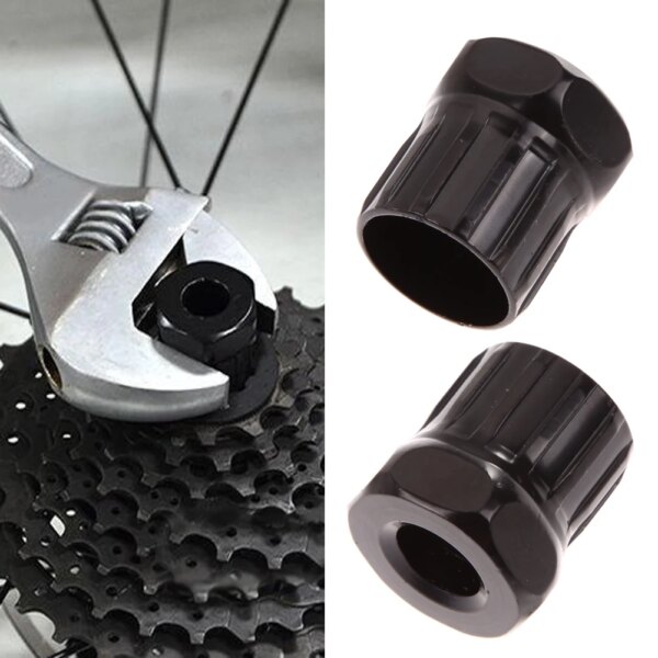 2 uds bicicleta Cassette volante libre Lockring removedor herramienta de reparación 20 dientes llave duradera para bicicleta Shimano