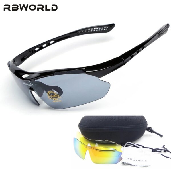 3 lentes, gafas de sol para ciclismo, gafas MTB, gafas de sol para motocicleta UV400, gafas de sol para deportes al aire libre, bicicleta TR90, gafas, accesorios