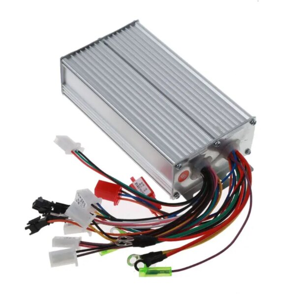 Reemplazos de controlador de motor sin escobillas, 36V-48V, 500W, 12 cables de tubería, para bicicleta eléctrica, triciclo, bicicleta eléctrica, Scooter