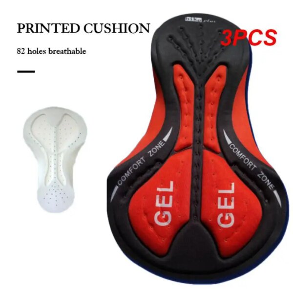 3 uds. Ropa interior de ciclismo mejorada para hombre, almohadilla de Gel 3D, pantalones cortos de ciclismo a prueba de golpes, ropa interior para bicicleta de montaña MTB, accesorios cortos