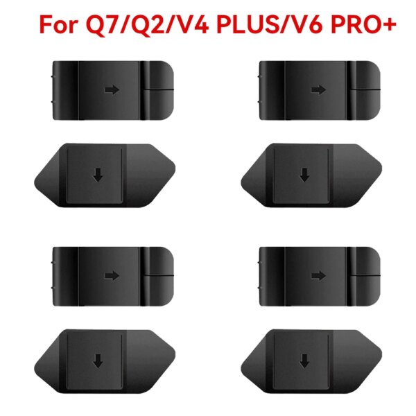 4/1PC EJEAS V6 PRO+/V4 PLUS/Q7/V7 Intercomunicador para casco de motocicleta Clip de montaje Base de cinta de doble cara para intercomunicador Bluetooth para casco