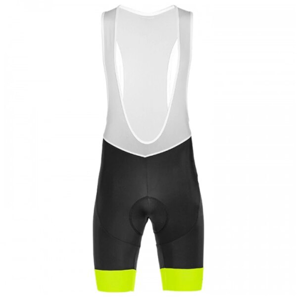 Pantalones cortos con pechera para ciclismo para hombre, mallas con pechera para bicicleta de montaña, transpirables, de secado rápido, acolchado de Gel 19D, 4 colores, 2023