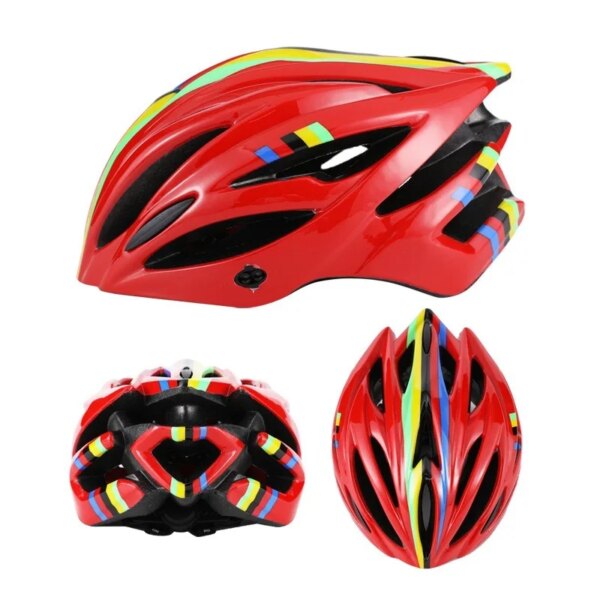 Casco de bicicleta para niños de 56-62CM, casco de Skateboarding, sombrero integrado, equipo de patinaje de velocidad ajustable