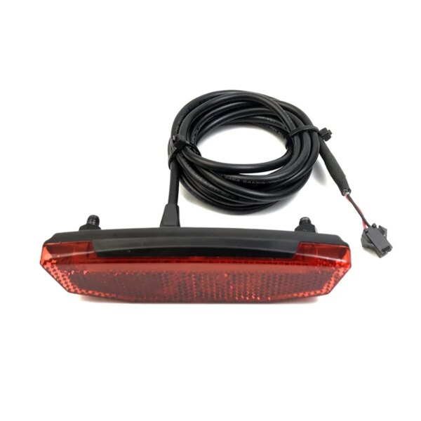 Luz trasera de bicicleta eléctrica de 6-60V, luz LED trasera para bicicleta eléctrica, lámpara de advertencia, accesorio de seguridad nocturna para ciclismo