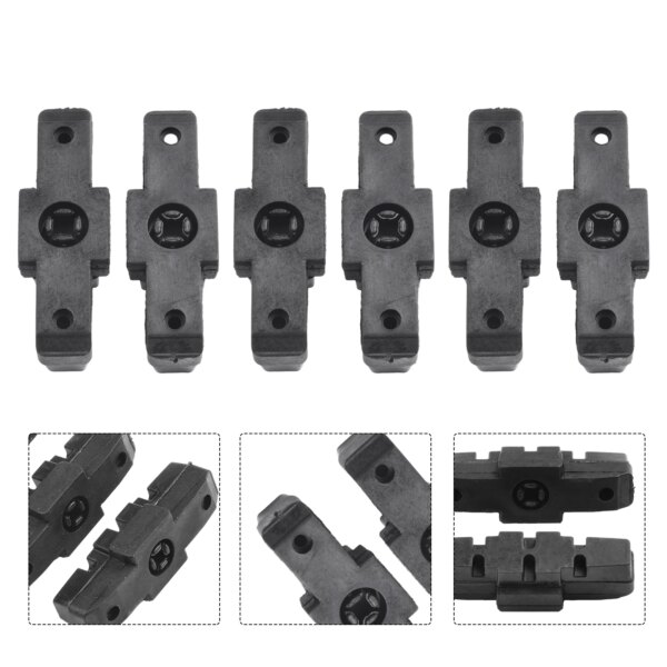 Zapatas de freno para bicicleta de carretera, accesorios de repuesto para MAGURA HS11/ HS22/ HS33 de 50mm, 6/8 Uds.