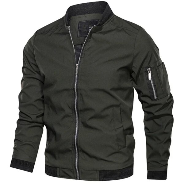 Chaqueta 6XL para hombre, chaqueta informal a la moda para hombre, ropa deportiva, chaqueta Bomber táctica, chaquetas para hombre, abrigos para hombre de talla grande 6XL, cortavientos