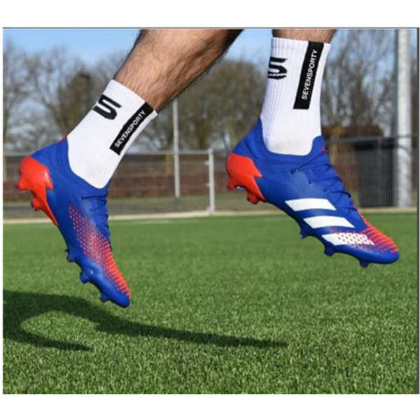 7S nuevos calcetines de fútbol antideslizantes de alta calidad suaves transpirables engrosados ​​parte inferior de toalla deportes ciclismo mujeres hombres Calcetines