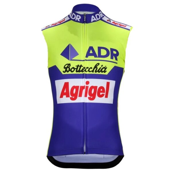 ADR AGRIGEL BOTTECCHIA Retro a prueba de viento Ciclismo chaleco transpirable verano sin mangas MTB Ropa Ciclismo maillot chaleco