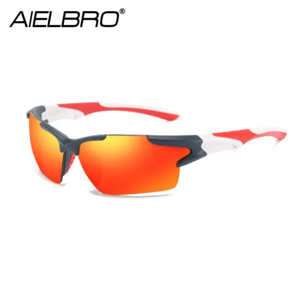 AIELBRO, gafas de ciclismo para hombre, gafas de sol para ciclismo, gafas de sol para deportes al aire libre, gafas de ciclismo para hombre, gafas para bicicleta