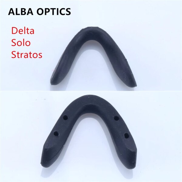 ALBA Ciclismo Gafas Gafas Goma Suave Nariz Arrastre Almohadillas para la Nariz