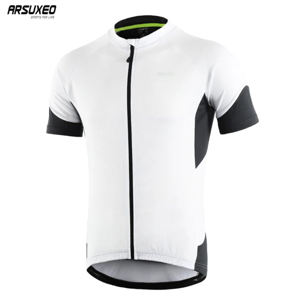 ARSUXEO hombres ciclismo Jersey Pro equipo camisetas para descensos MTB camisetas para bicicleta de montaña ropa de bicicleta de secado rápido 650