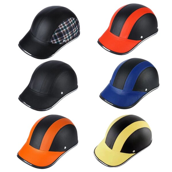 Cascos de bicicleta eléctrica para adultos, gorra de béisbol de ala extendida, casco de protección para bicicleta, equipo protector de absorción de sudor para hombres y mujeres