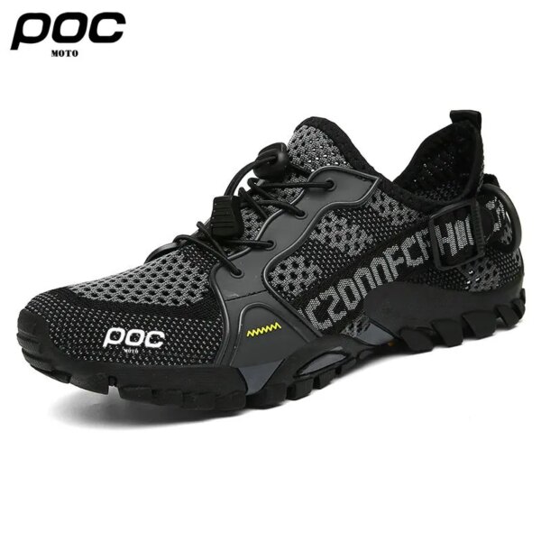 Calzado de Ciclismo de Carretera antideslizante para MOTO POC, zapatos de ciclismo impermeables, calzado de Ciclismo de Carretera ligero para buceo, zapatos de playa para mtb