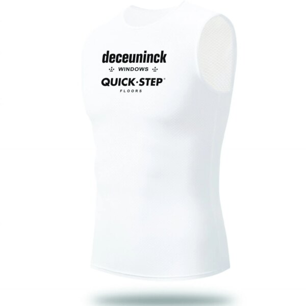 Deceuninck-Chaleco de ciclismo sin mangas, capa Base del equipo Quick Step, malla fresca, superligero, talla asiática, 2021