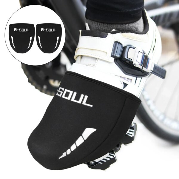 B SOUL 1 par de cubiertas para zapatos de ciclismo impermeables y cálidas, Protector para zapatos de bicicleta de carretera y de montaña