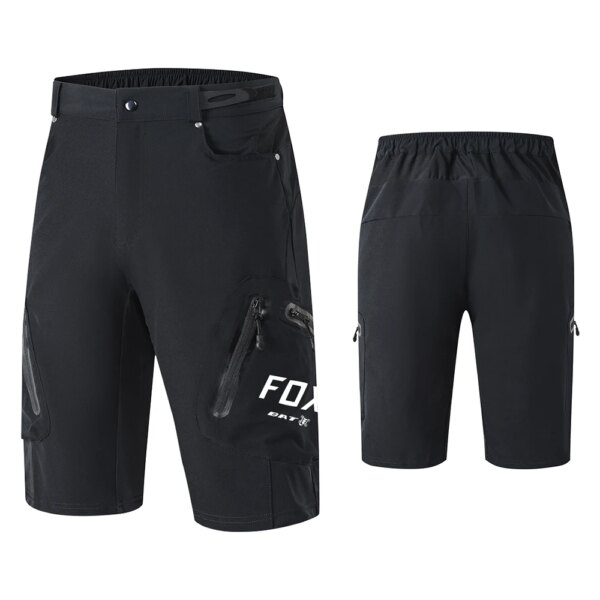 BAT FOX Pantalones cortos para bicicleta de montaña Offroad DH deportes al aire libre pantalones cortos de ciclismo MTB pantalones cortos de secado rápido pantalones para descenso