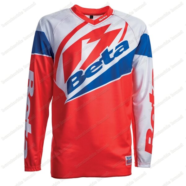 BETA RACING Pro camiseta de descenso de montaña camiseta de Motocross Enduro MTB MX BMX camiseta de Ciclismo bicicleta DH Maillot Ciclismo Hombre