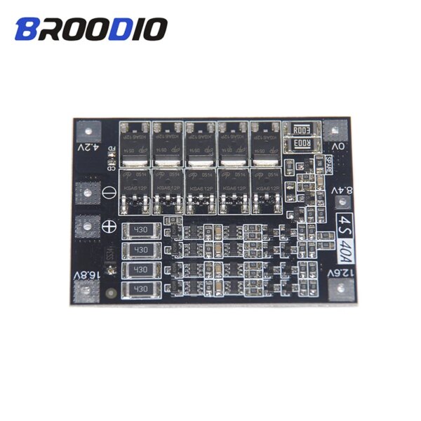 BMS 3S 12,6 V 4S 16,8 V 40A 18650 batería de litio hierro cargador de batería protección ecualizador placa PCB equilibrada módulo de carga BMS