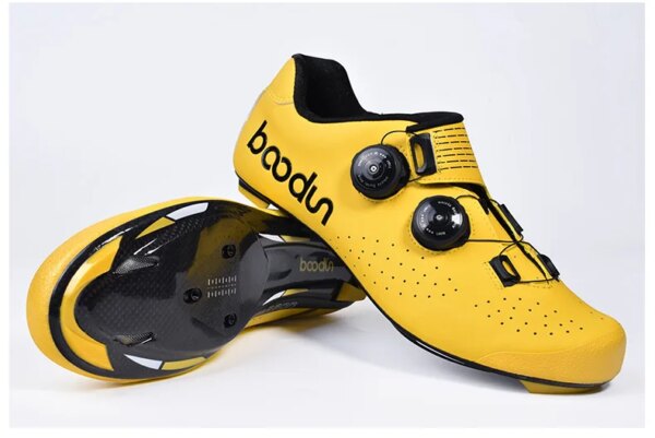 BOODUN zapatos de bloqueo de ciclismo bicicleta de carretera/bicicleta de montaña zapatos de montar transpirables antideslizantes zapatos J091143