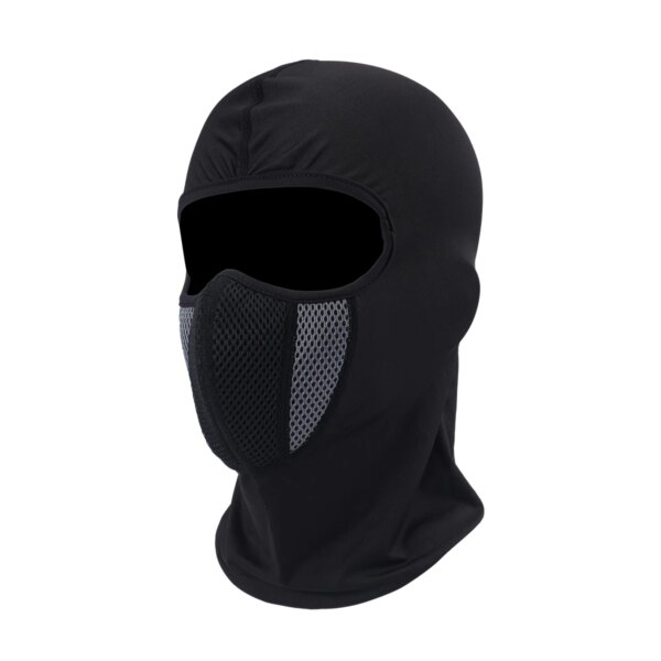 Pasamontañas para motocicleta, máscara facial para casco de motocicleta, Bandana, capucha, cuello de esquí, máscara facial completa, protección facial a prueba de viento y polvo