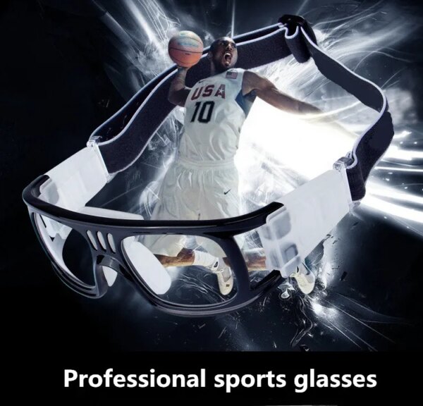 Gafas de baloncesto, gafas deportivas, gafas de fútbol, ​​gafas anticolisión para hombres, gafas de entrenamiento físico, gafas para ciclismo y bicicleta