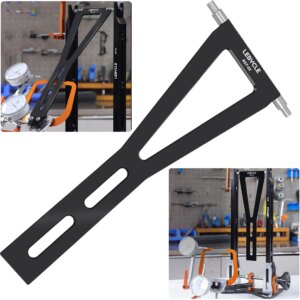 Medidor de corrección de centrado de bicicleta, accesorios de ciclismo, medidor de corrección de bicicleta portátil, herramientas de reparación para soporte de llanta de rueda