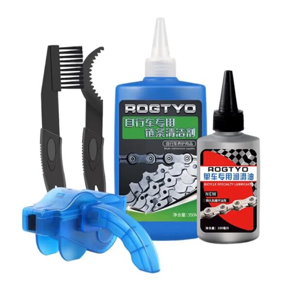 Kit de mantenimiento de cadena de bicicleta, lubricante de aceite para bicicleta, herramientas de reparación de cadena de volante, accesorios para ciclismo de montaña y carretera