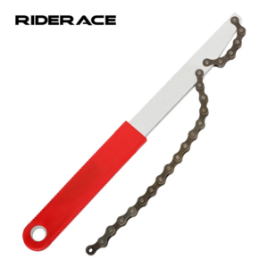 Herramienta removedora de piñón de volante de bicicleta con látigo de cadena, mango largo, llave de extracción de piñón de Cassette MTB, Herramientas de reparación de bicicletas