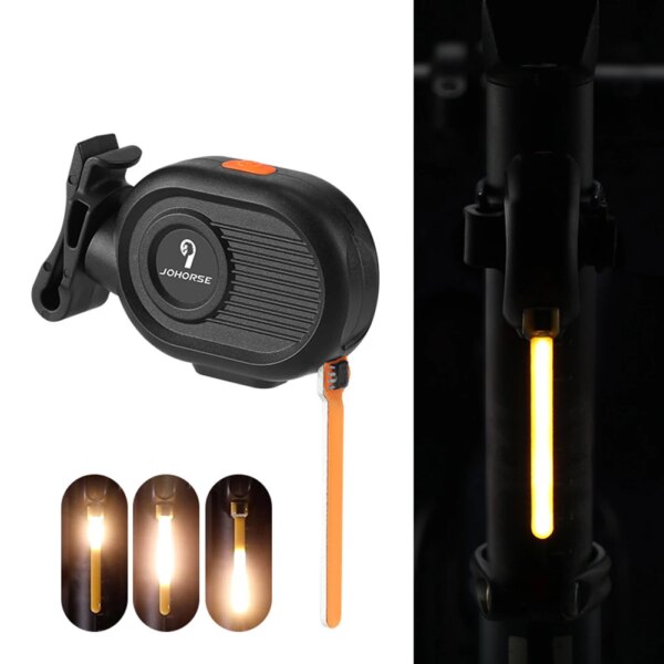 Luz de marcha nocturna para bicicleta, luz trasera creativa para bicicleta, luz LED trasera nocturna para bicicleta, varios colores, luz de conducción nocturna para bicicletas de carretera