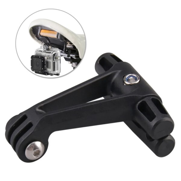 Estabilizador de montaje de bloqueo de asiento de riel de bicicleta para todas las series Go Prol/Yi/Coyote, abrazadera de asiento para cámara de deportes de bicicleta, soporte fijo