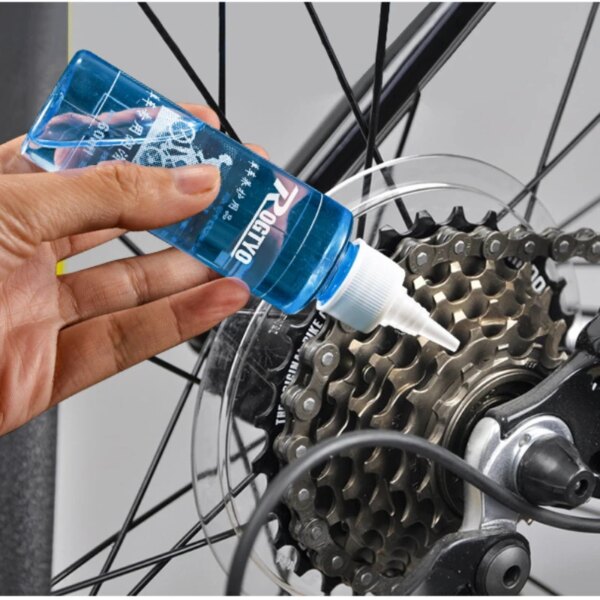 Lubricante especial para bicicleta, aceite para cadena lubricante seco, aceite para cadena de bicicleta para transmisiones limpias, suaves y silenciosas, accesorios para cadena de ciclismo