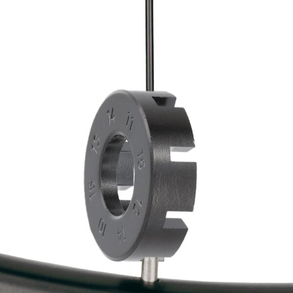 Llave para pezón de radios de bicicleta, ajustador de llanta de rueda de bicicleta con ranura de 8 vías, servicio de reparación, herramienta para bicicleta de montaña, llave ajustadora