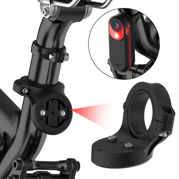 Luz trasera de bicicleta, soporte de tija de sillín, soporte de lámpara para sillín de bicicleta, accesorios de luz trasera de Radar Garmin Varia