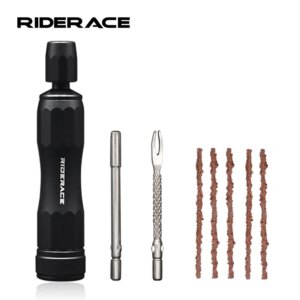 Kit de reparación de neumáticos sin cámara para bicicleta, sellador de pinchazos en neumáticos de montaña, juego de rayas de goma, mantenimiento de neumáticos de bicicleta de carretera, Mini herramientas de ciclismo