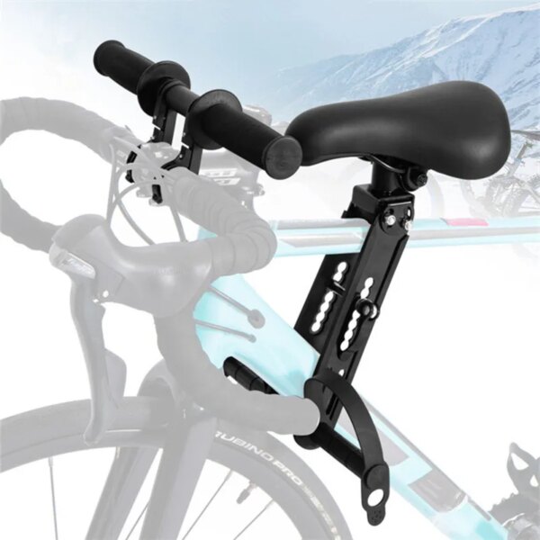 Asiento de bebé ajustable Universal para bicicleta, sillín para niño, marco frontal, manillar de seguridad, liberación rápida, para exteriores, para padres e hijos con pedales