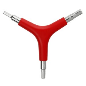 Llave inglesa de 3 vías para bicicleta, llave para bicicleta de montaña, llave para reparación de bicicletas, llave Allen de 4MM, 5MM y 6MM