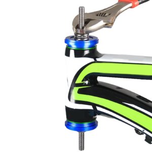 Juego de herramientas de prensa de rodamiento de bicicleta, piezas de cabeza de copa de reparación de auriculares, herramienta BB, instalador de extracción de copa de auriculares de bicicleta para BB86 BB90 BB91 BB92
