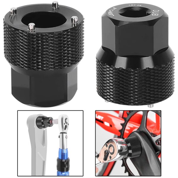 Extractor de manivela de bicicleta para SRAM DUB, brazo de manivela de bicicleta, removedor de tapa de perno, llave de instalación, piezas de herramientas de perno autoextraíble