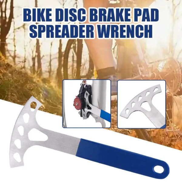 Esparcidor de pastillas de freno de disco de bicicleta, llave, Rotor de freno de bicicleta, herramienta de reparación de bicicletas, accesorios, llave inglesa, piezas de ciclismo R E3A9