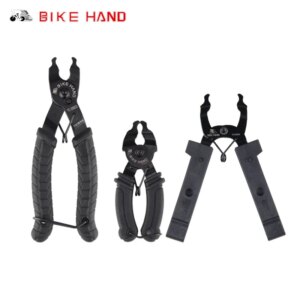 Herramienta de eslabón maestro para bicicleta de mano, herramienta de cierre y apertura de enlace rápido, alicate para cadena de bicicleta, Kit de extracción de abrazadera de botón mágico