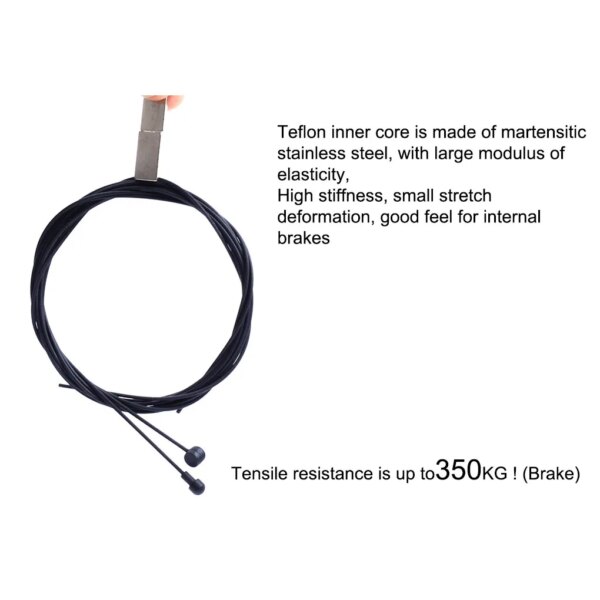 Cable interno de freno de cambio de bicicleta, modificación de bicicletas, línea de cambio, núcleo de Cable de bicicleta de carretera, accesorio para bicicleta de montaña