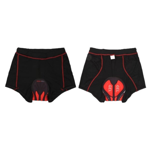 Pantalones cortos de bicicleta 3D acolchados transpirables pantalones cortos de ciclismo ropa interior de ciclismo para mujeres hombres